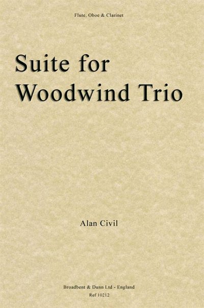 A. Civil: Suite for Woodwind Trio (Pa+St)