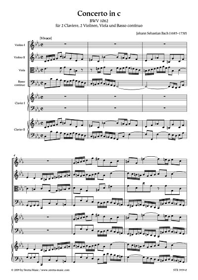 DL: J.S. Bach: Concerto in c