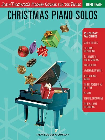 Christmas Piano Solos - Third Grade, Klav
