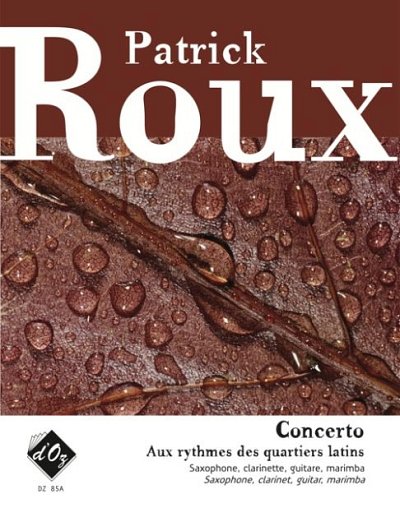 P. Roux: Concerto - Instruments solistes (Pa+St)