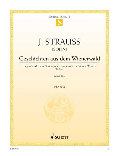 DL: J. Strauß (Sohn): Geschichten aus dem Wienerwald, Klav