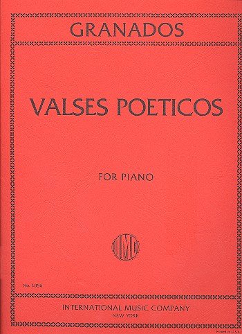 E. Granados: Valses Poeticos, Klav