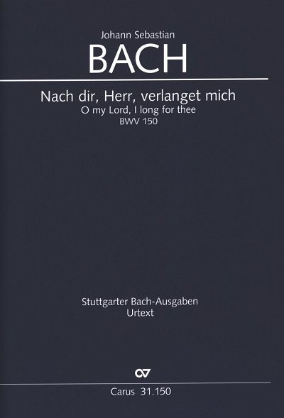 J.S. Bach: Nach dir, Herr, verlanget mi, 4GsGch4StrBc (Part)