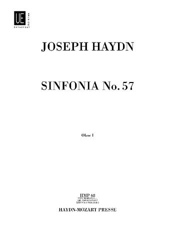 J. Haydn: Sinfonia Nr. 57 D-Dur Hob. I:57, Sinfo (HARM)