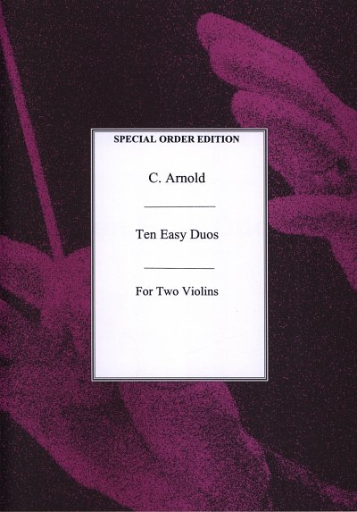 AQ: C. Arnold: Ten Easy Duos, Viol (B-Ware)
