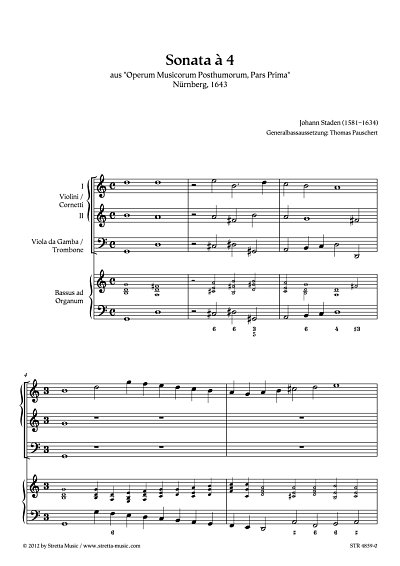 DL: J. Staden: Sonata a 4 aus 