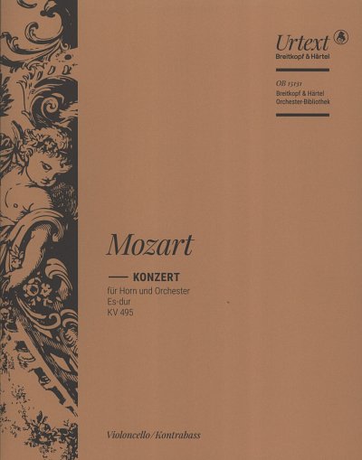 W.A. Mozart: Konzert Es-Dur Nr.4 KV495, HrnOrch (VcKb)