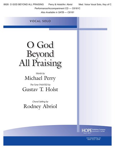 G. Holst: O God Beyond All Praising (Chpa)