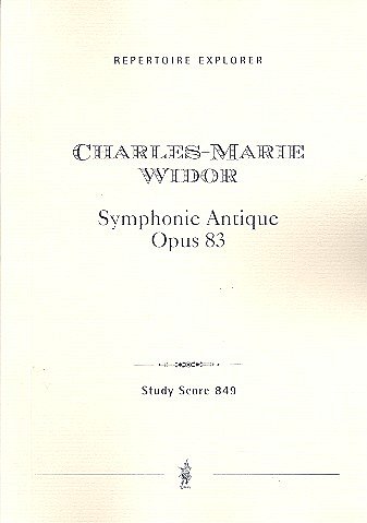 Symphonie antique op.83 für Orchester (Stp)