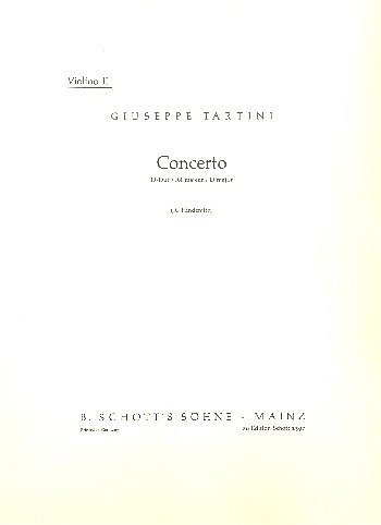 T. Giuseppe: Concerto D-Dur  (Vl2)