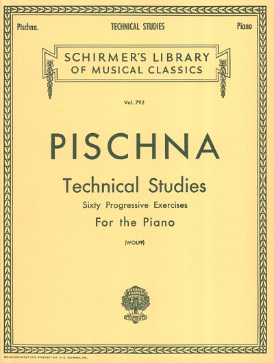 J. Pischna: Technical Studies