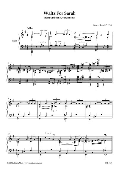 DL: M. Tusch: Waltz For Sarah from: Umbrian Arrangements