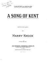 DL: H. Knock: A Song Of Kent, GesKlav