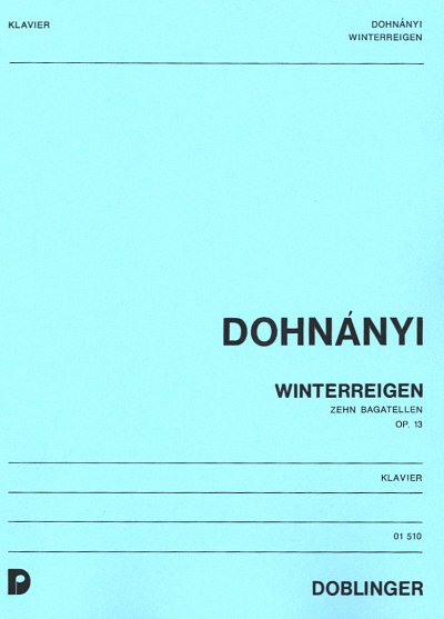 E.v. Dohnányi: Winterreigen op. 13