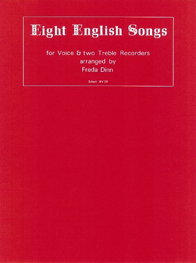 F. Dinn: 8 English Songs  (Part.)