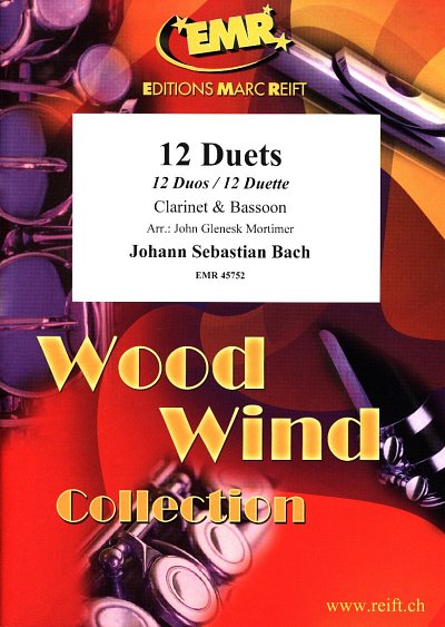 J.S. Bach: 12 Duets, KlarFg