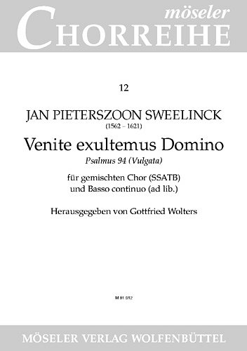J.P. Sweelinck: O come, let us sing to the Lord