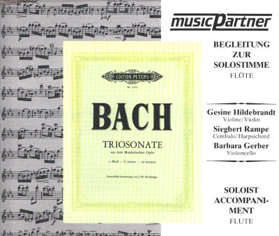 J.S. Bach: Triosonate C-Moll Fl Vl Bc