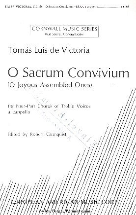 V.T.L. de: O Sacrum Convivium , Fch (Chpa)