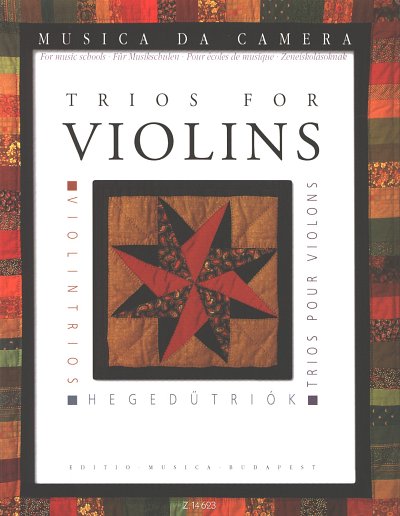 A. Soós: Violintrios, 3Vl (PartStsatz)