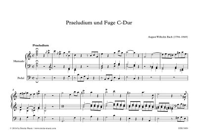 DL: A.W. Bach: Praeludium und Fuge C-Dur, Org