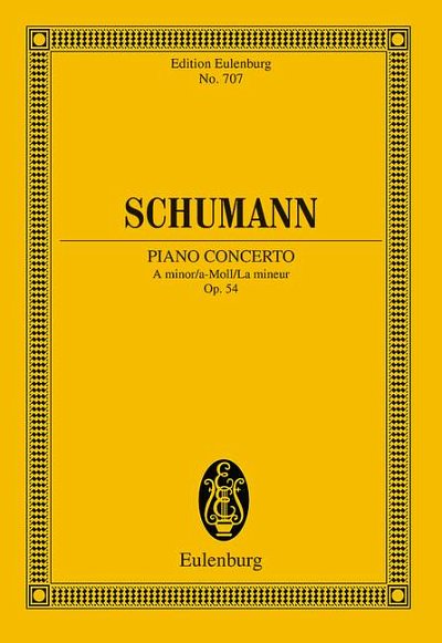 DL: R. Schumann: Klavierkonzert a-Moll, KlavOrch (Stp)
