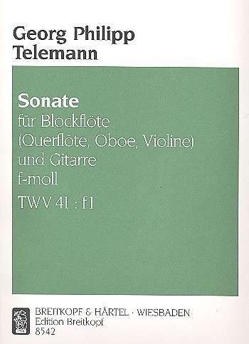 G.P. Telemann: Sonate F-Moll Twv 41:F1