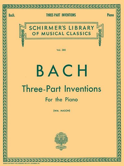 J.S. Bach: 15 Three-Part Inventions