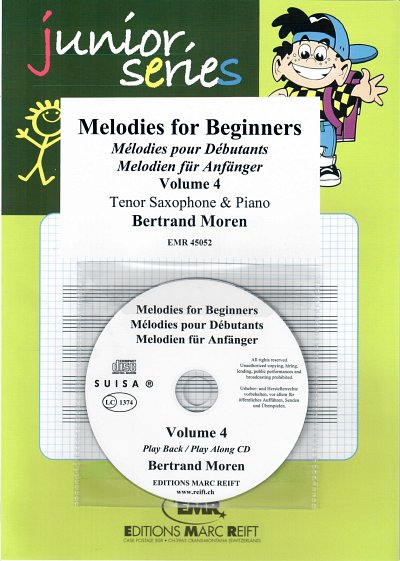 B. Moren: Melodies For Beginners - Volume 4, TsaxKlv (+CD)