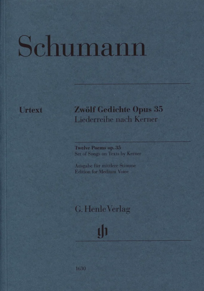 R. Schumann: Zwölf Gedichte op. 35, GesMKlav (0)