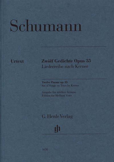 R. Schumann: Zwölf Gedichte op. 35, GesMKlav