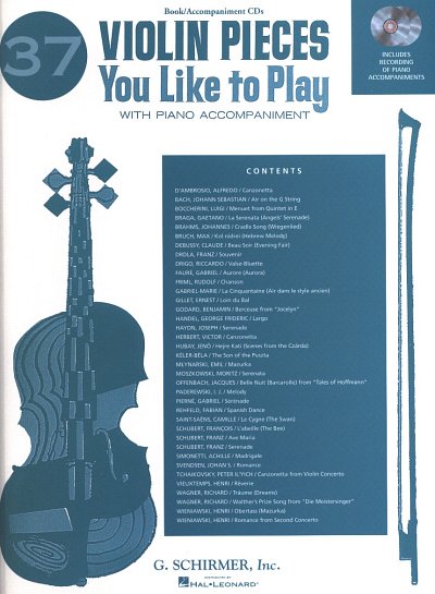 37 Violin Pieces You Like to Play