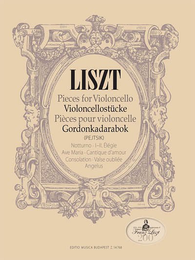F. Liszt: Violoncellostücke, VcKlav (KlavpaSt)