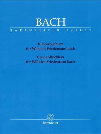 J.S. Bach: Klavierbüchlein für Wilhelm Friedemann, Klav/Cemb