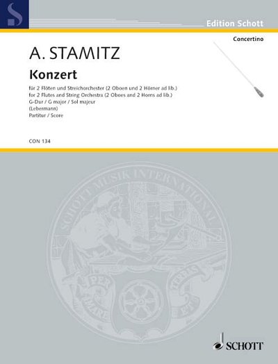 DL: A. Stamitz: Konzert G-Dur (Part.)