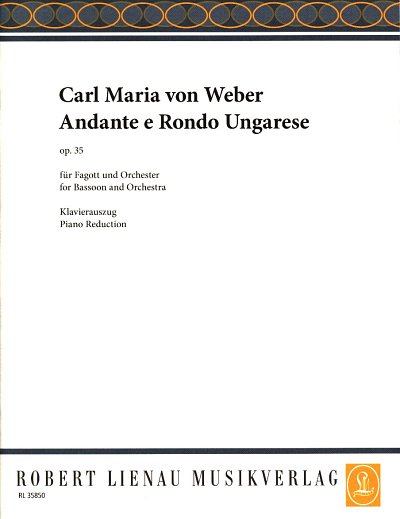 C.M. von Weber: Andante e Rondo Ungarese op. 35 , FagKlav
