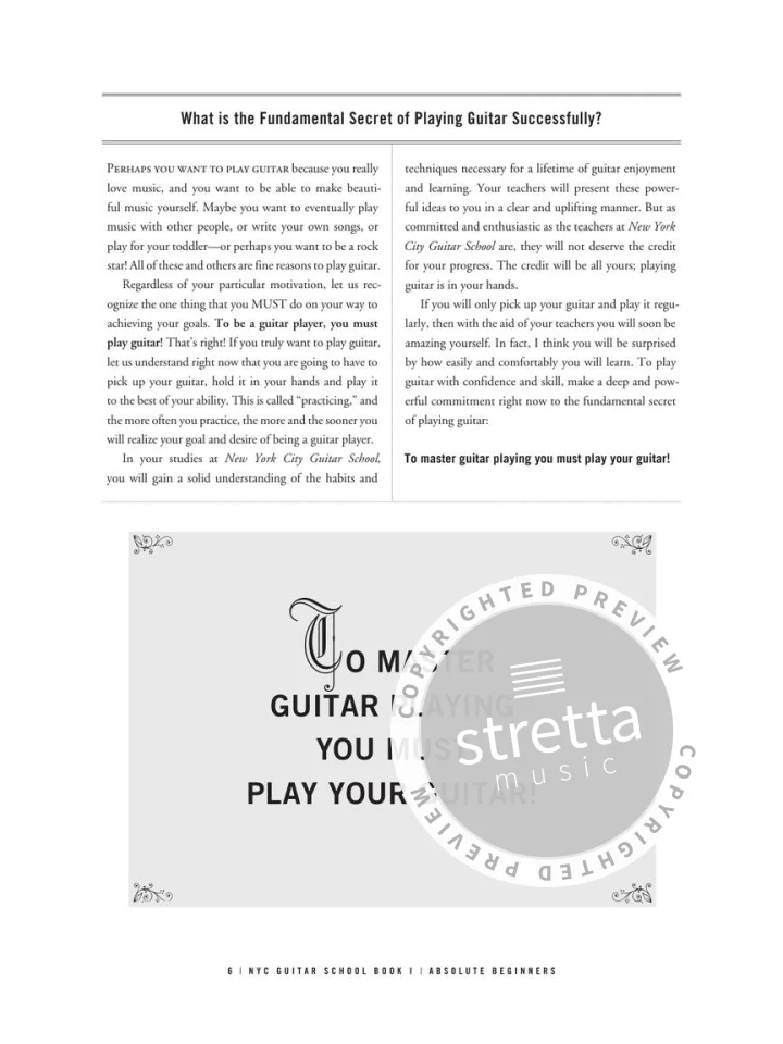 NYC Guitar School Book 1, Git (4)