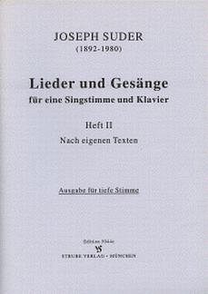 J. Suder: Lieder Und Gesaenge 2