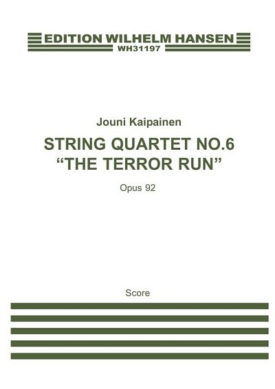 J. Kaipainen: String Quartet No. 6 
