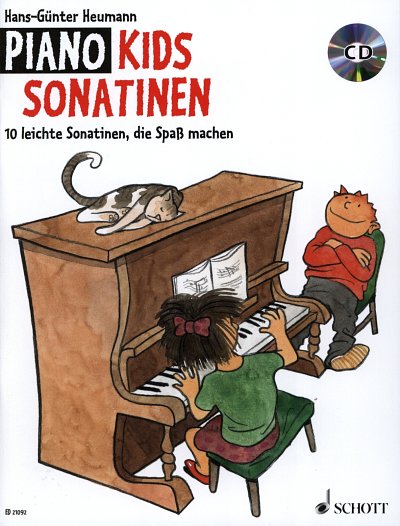 H.-G. Heumann: Piano Kids Sonatinen, Klav (+CD)