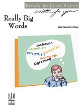E. McLean: Really Big Words