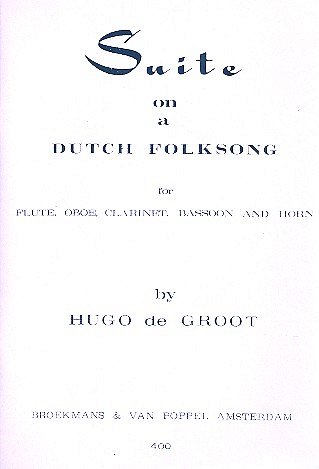 Suite On Dutch Folksong (Bu+CD)