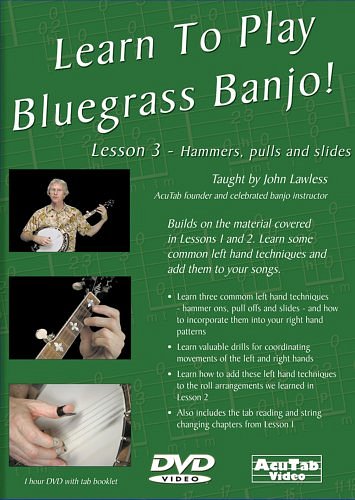 Learn To Play Bluegrass Banjo, Lesson 3 (DVD)