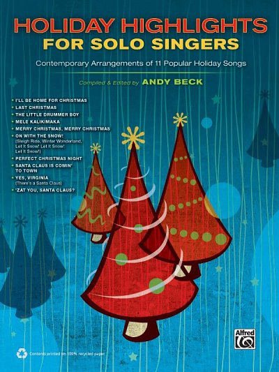 Holiday Highlights for Solo Singers, Ges (Bu)