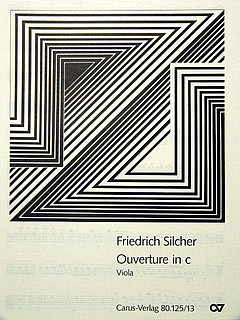 F. Silcher: Ouverture in c c-Moll
