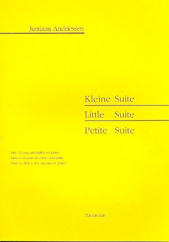 J. Andriessen: Kleine Suite (Bu)