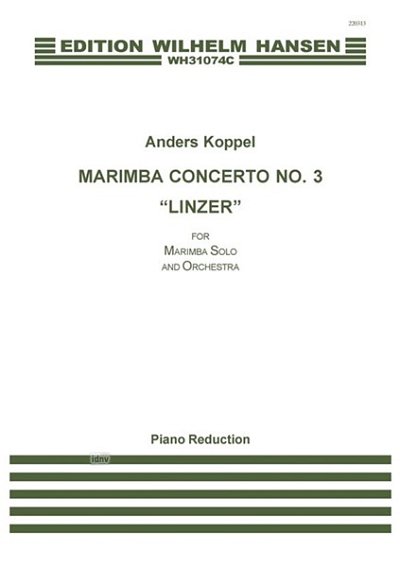 A. Koppel: Concerto No. 3 'Linzer' For Marimba And Orch (KA)
