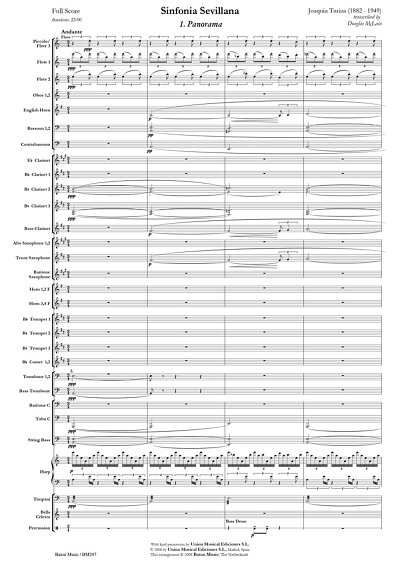 Sinfonia Sevillana (Part.)