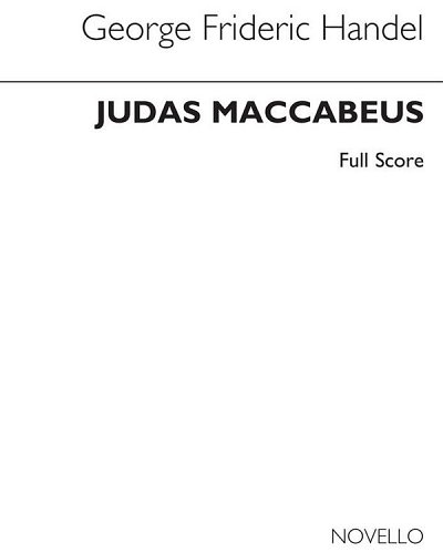 G.F. Haendel: Judas Maccabaeus (Channon) Full Score