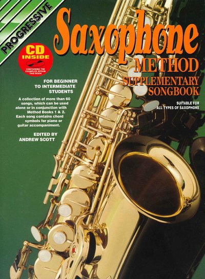 Saxophone Method Supp. Songbook *Alt*, Asax (Bu+CD)